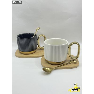 كوب مدرج يد بيضاوي