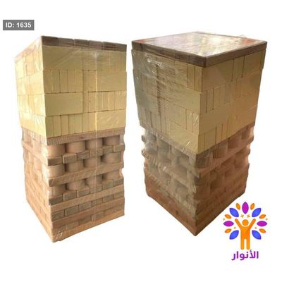 قطع جينجا - 222 قطعة