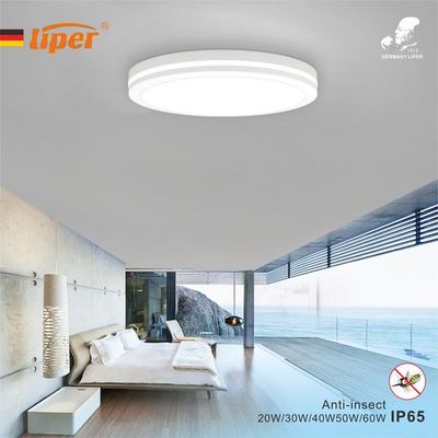جلب مطري ابيض لد LIPER ALFA 30W CCT IP65