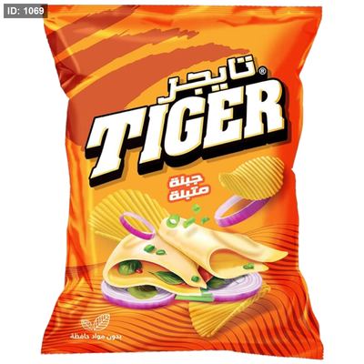 تايجر شيبس جبنة متبلة 12 غم