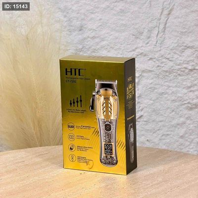ماكنة HTC حلاقة ذقن A103/7 شاشة رقمية 2000ملي امبير غطا شفاف =WW