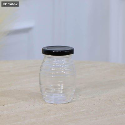مطربان نمرة 2 زجاج محزز مدور غطا حديد اسود A46/4 =ع1