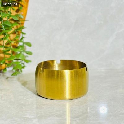متكة مدور 9سم ستانلس ستيل K92/1 ذهبي =VGR3