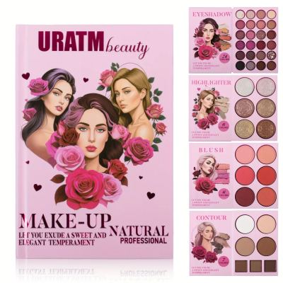 دفتر ميكب URATM (آيشادو + هايلايتر + بلاش + كونتور)