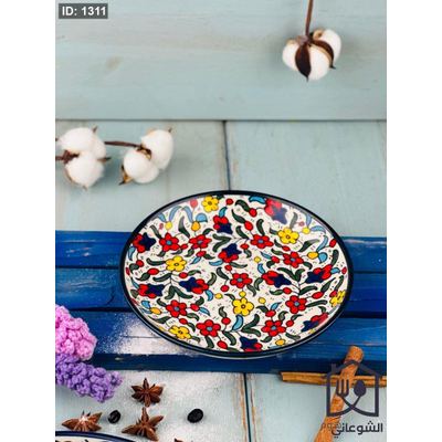 صحن خزف بورسلان مفرود 18.5 cm