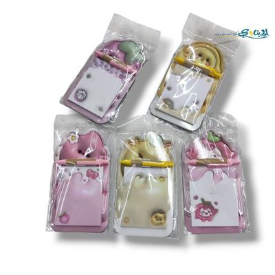 دفتر ثلاجة حجم صغير مع قلم