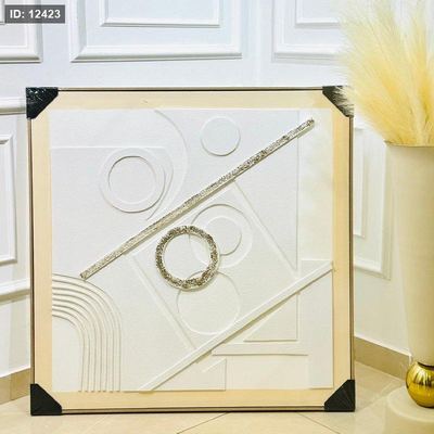 برواز مربع 90سم مرسم اشكال هندسية K313/8 =ك1 =ك3