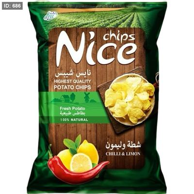 نايس شيبس شطة وليمون 40 غم