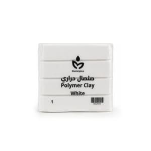 قطع صلصال حراري لون White #1