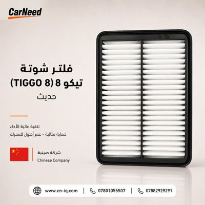 فلتر شوتة تيكو 8 (TIGGO 8) حديث