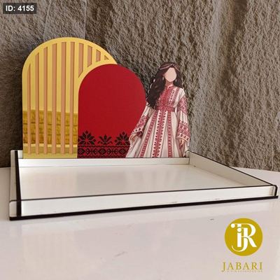 صواني خشب (26*34) & ضهر (22*34) CNC طباعة UV