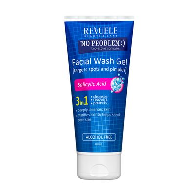 REVUELE NO PROBLEM Washing Gel with Salicylic Acid-200ml