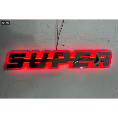 شعار سوبر مضيء 12/24V