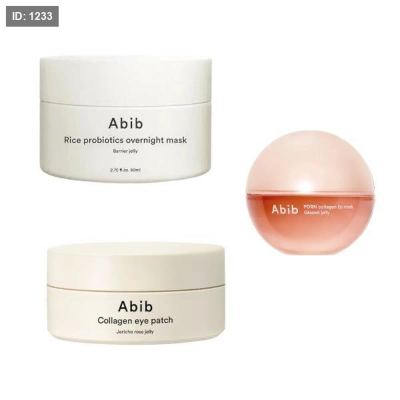 بكج العناية المكثفة Abib للبشرة والعيون والشفاه : Abib Intensive Care Skincare Set (Face, Eyes & Lips)