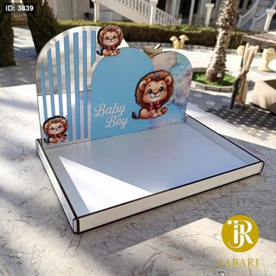 صواني خشب (26*34) & ضهر (22*34) CNC طباعة UV