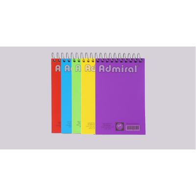 دفتر سلك جيب 72 ورقة مقاس ADMIRAL A7