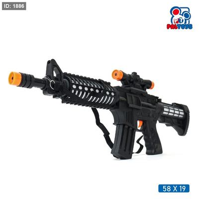 سلاح ألعاب صوت وإضاءة نمط m416 Tactical
