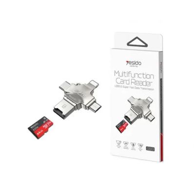YESIDO GS13 Multifuction Card Reader-قارئ بطاقات