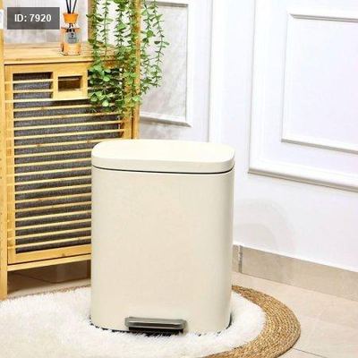 سطل دعسه تنك بيج مستطيل 20لتر مع دلو QJH1620-BG+ط5A
