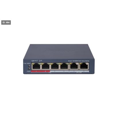 DS-3E1106P-EI/M POE SWITSH 4-PORT MANAGED
