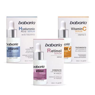 سيرومات العناية بالبشرة من باباريا | Babaria Face Serums