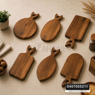 قطعة خشب معتق بني تركي  ديكور اشكال متعددة مقاس 37 × 18 سم