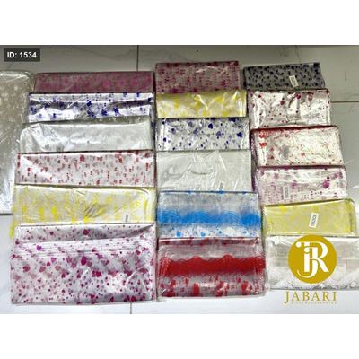 أكياس سلفان مع قلوب 25*18 cm