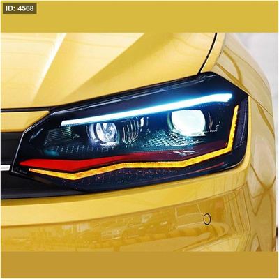 VW POLO 2019 (FULL LED أحمر)