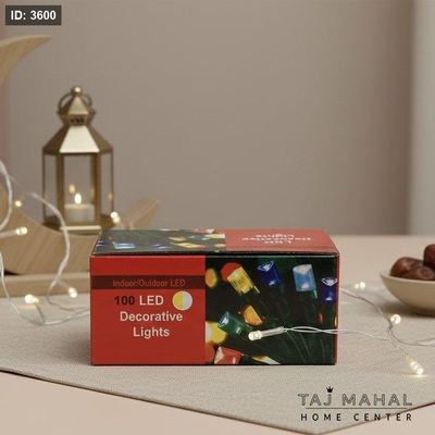 حبل اضاءة ليد لزينة رمضان من 100 ليد 8 متر