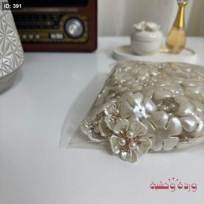 وردة كرستال حجم كبير كتير فخمة للتزيين