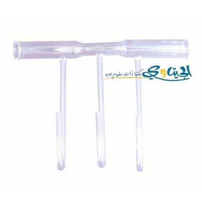 انبوب زجاج فنتوري 3 فتحات