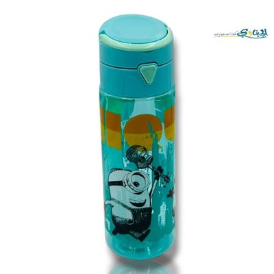 مطرات ماء بلاستيك شفاف قنينة شكل مينيونز