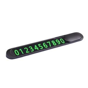 ارقام السيارة Mini Metal parking Number Plate T-ZM2