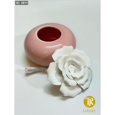 فواحة عطور سيراميك مع فتيل ( 6*8 سم )