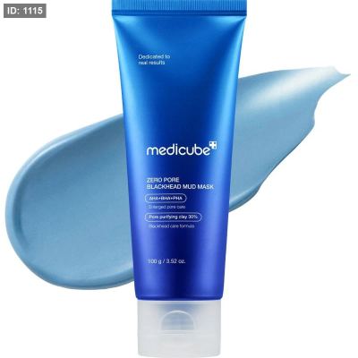 Medicube ZERO PORE BLACKHEAD MUD MASK ماسك الطين لإزالة الرؤوس السوداء وتنظيف المسام ميديكيوب