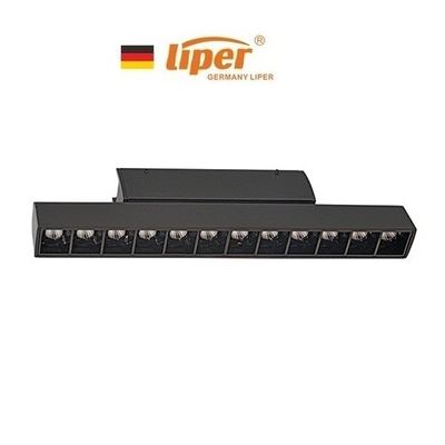 انارة مغناطيس ثابت عدسات اسود LIPER CCT 18W 48V DC