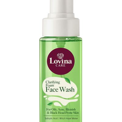 غسول الوجه الرغوي من Lovina Care – لبشرة نقيّة ومنتعشة