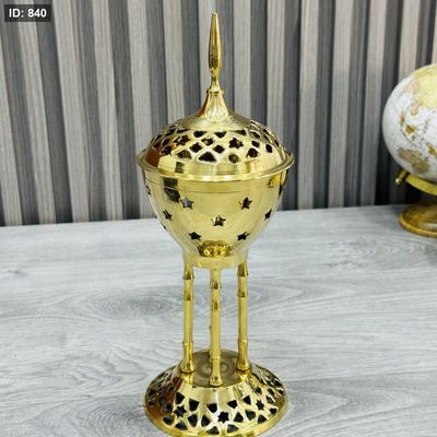 مبخرة نحاس هندي s3 ارتفاع 30 سم