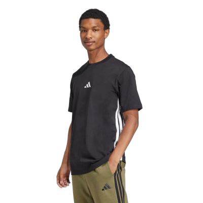 adidas Men's Essentials Three Stripes Single Jersey