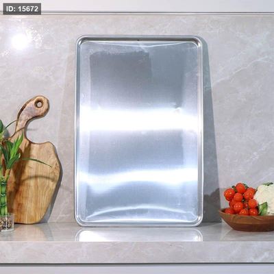 صينية مطاعم مستطيل 60*40*3سم ستانلس ستيل K66/3 =و1