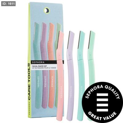 SEPHORA COLLECTION Facial Razors Set 4 Pieces