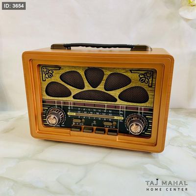 راديو Meier طراز M-2022BT محمول بتصميم كلاسيكي