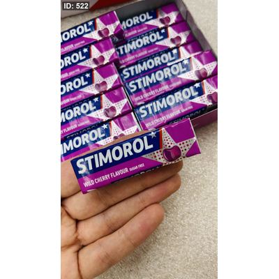 علكة طبية ‏ Stimorol foil بطعم الكرز 🍒