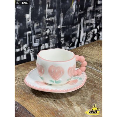 كوب وردة بطيخي