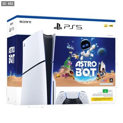 Sony - PlayStation 5 Slim Console Digital Edition - ASTRO BOT Bundle - White