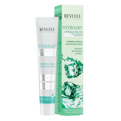 REVUELE HYDRALIFT HYALURON Hands & Nails Nourishing Cream Instant Softening Effect-50ml
