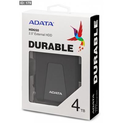 هاردسك خارجي ADATA HD650 2.5'' External HDD DURABLUE 4TB