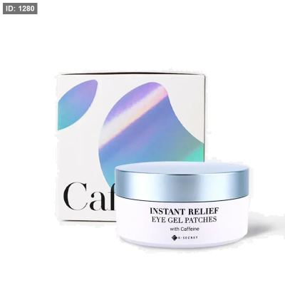 ماسك جل تحت العين بالكافيين – مهدئ فوري للهالات والانتفاخ Instant Relief Eye Gel Patches with Caffeine