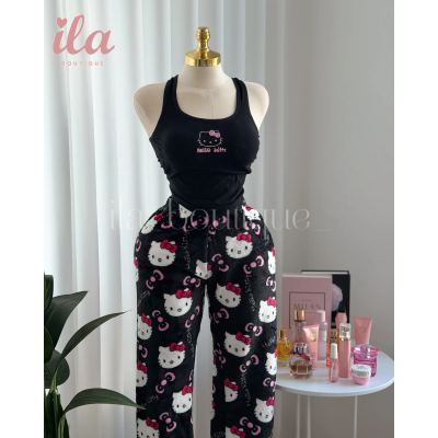 بيجاما HELLO KITTY اسود