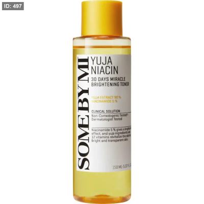 Some By Mi Yuja Niacin Brightening Toner 150ml - تونر يويا نياسين لتفتيح البشرة من Some By Mi 150 مل